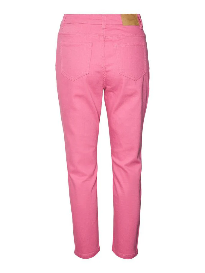 VERO MODA : Brenda High Rise Straight Jean - Image 5