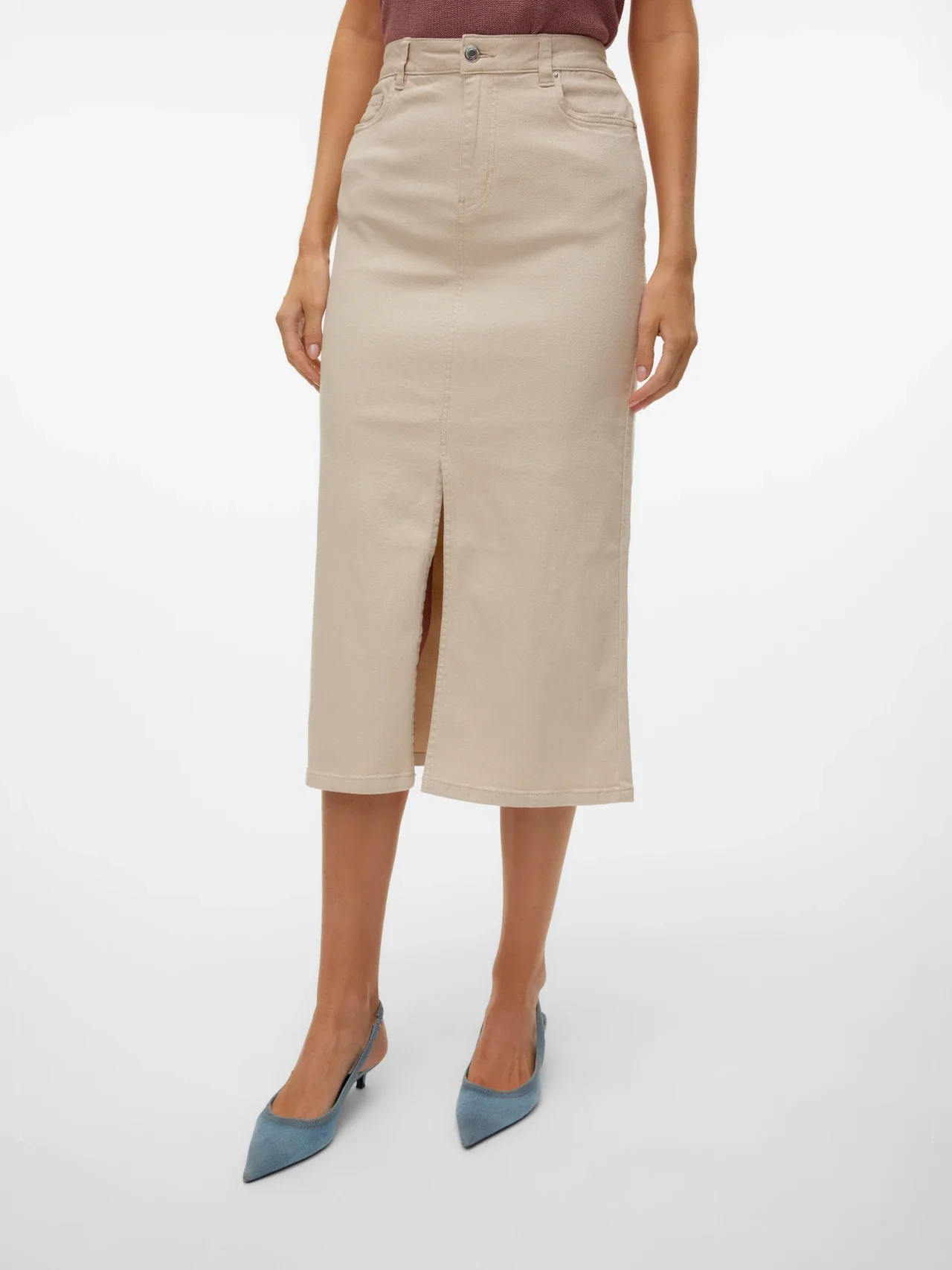 VERO MODA High Waist Long Skirt - Image 2