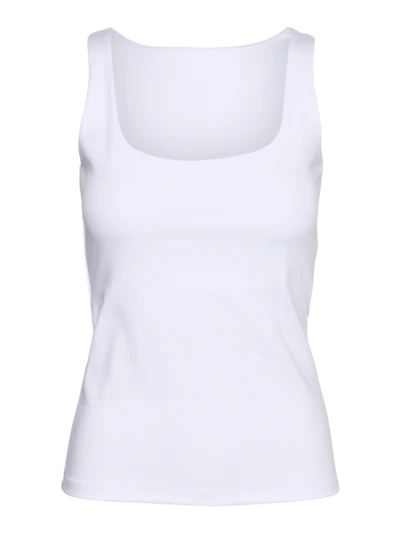 VERO MODA : Million 2-Ways Reversible Top - White - Image 6