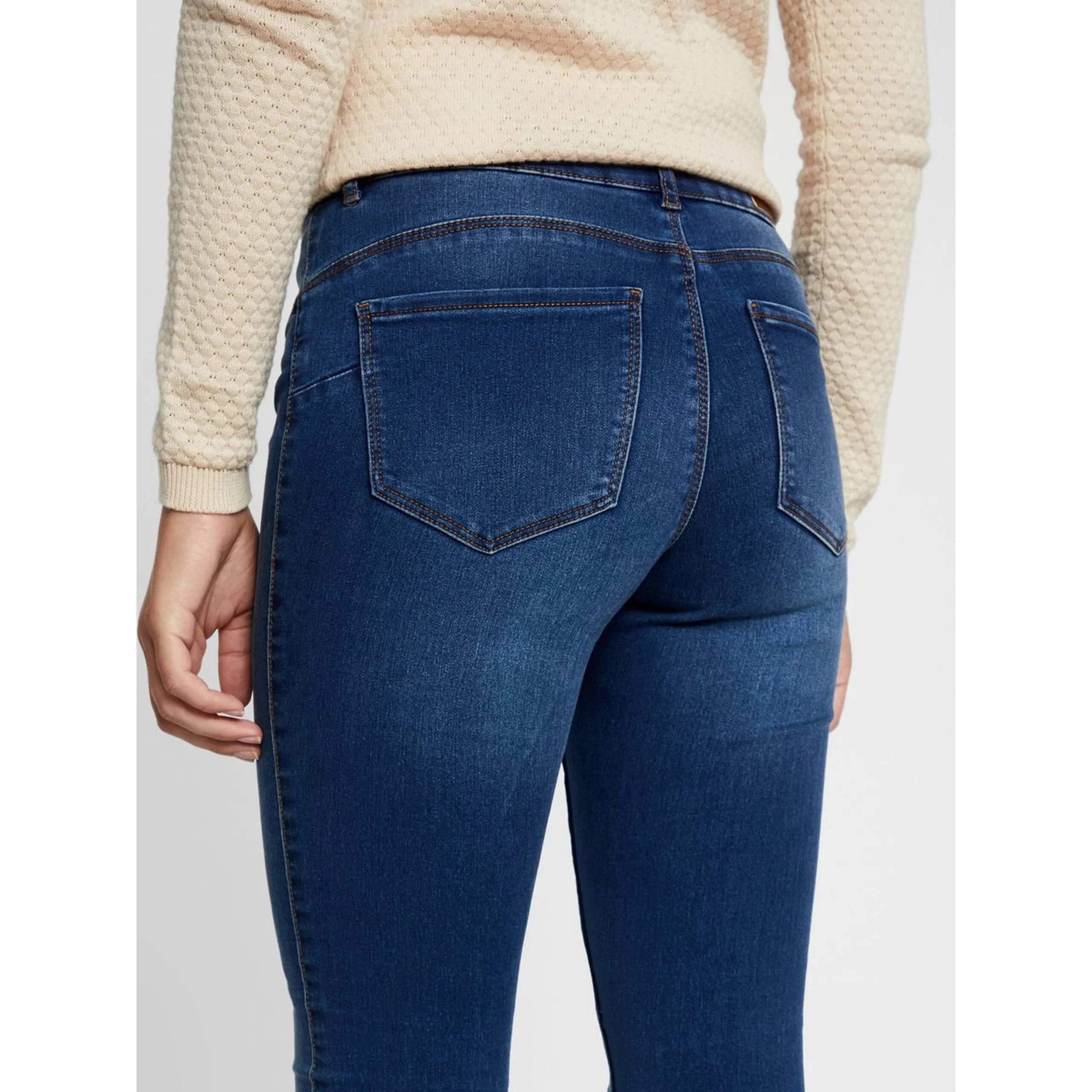 VERO MODA : Seven normal waist slim fit jeans - Image 5