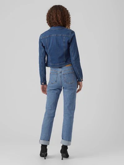 VERO MODA : Slim Denim Jacket - Image 3
