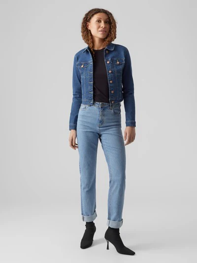 VERO MODA : Slim Denim Jacket - Image 4