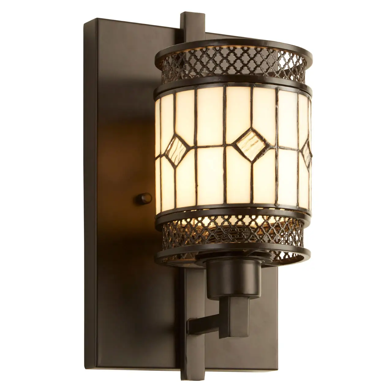 FIFTY FIVE SOUTH Waldorf Diamond Wall Light