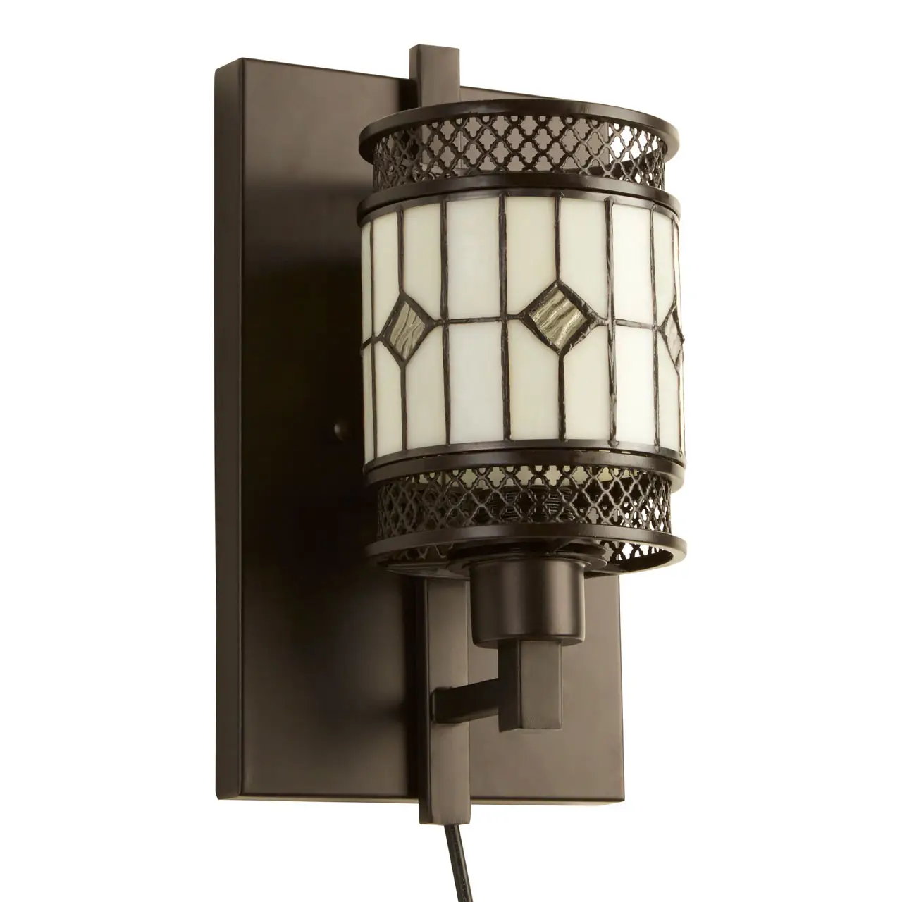 FIFTY FIVE SOUTH Waldorf Diamond Wall Light - Image 3