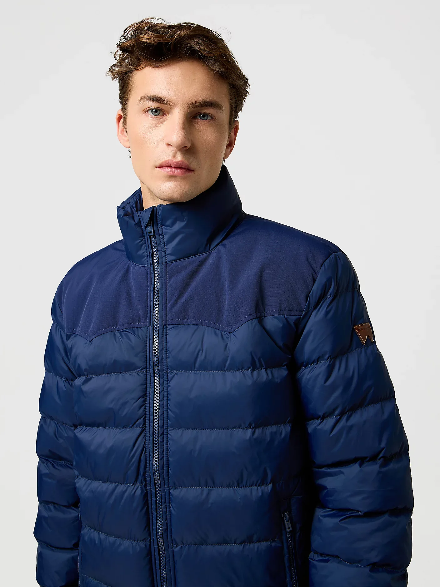 WRANGLER Puffer Jacket - Navy - Image 3