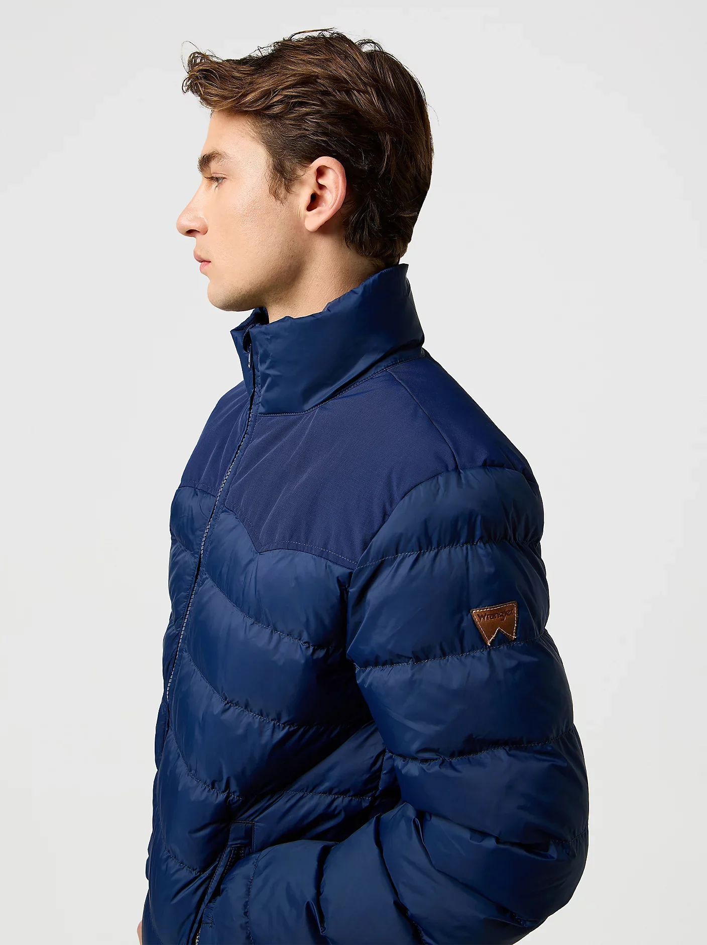WRANGLER Puffer Jacket - Navy - Image 4