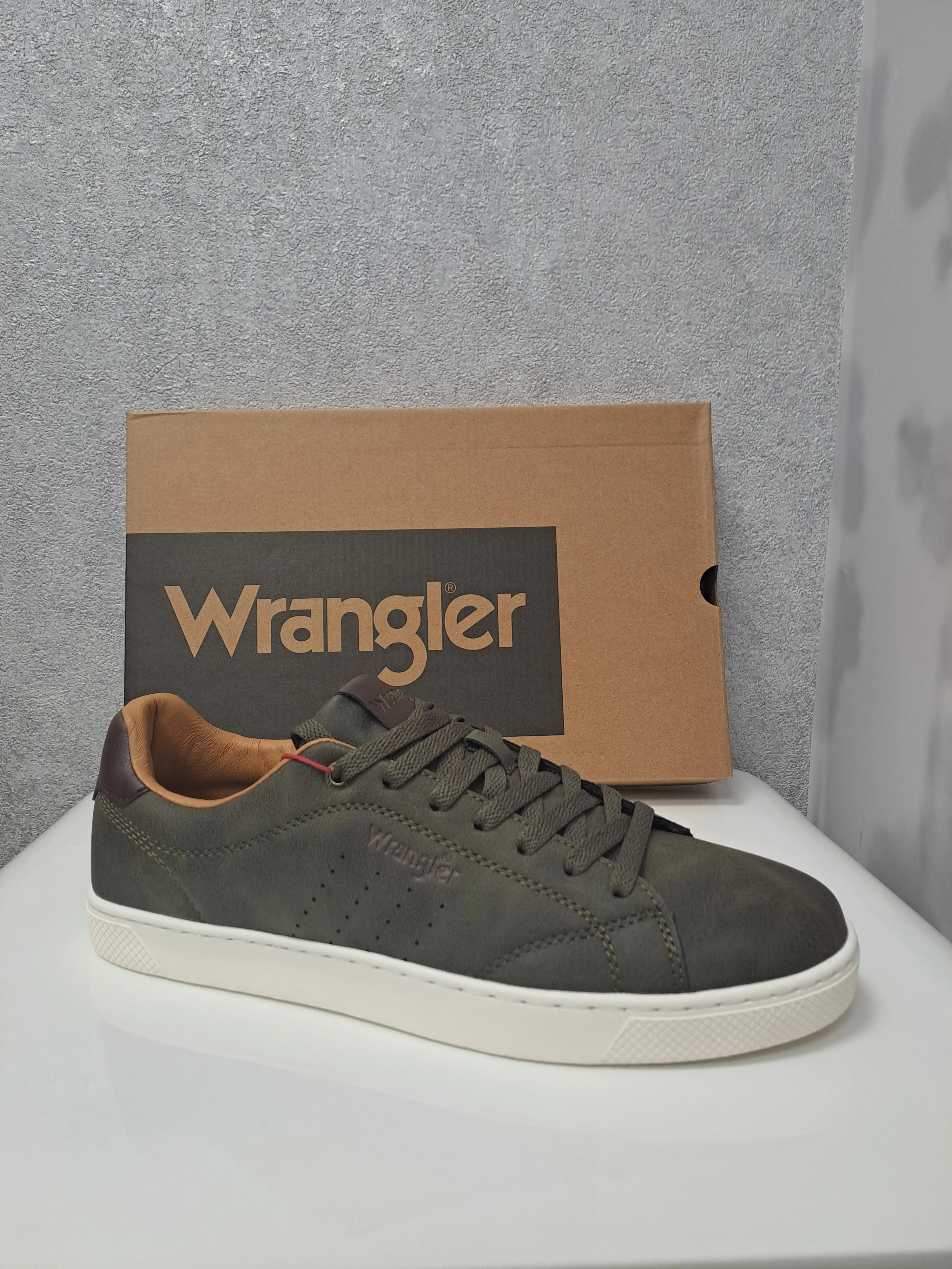 WRANGLER : Bennet Casual Men's Shoes - Olive - Image 3