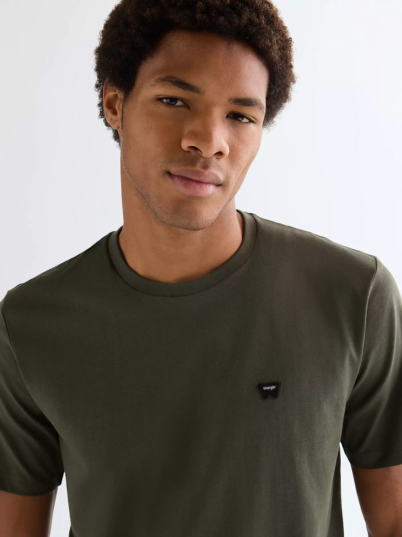 WRANGLER Regular Sign Off T-Shirt - Green - Image 3