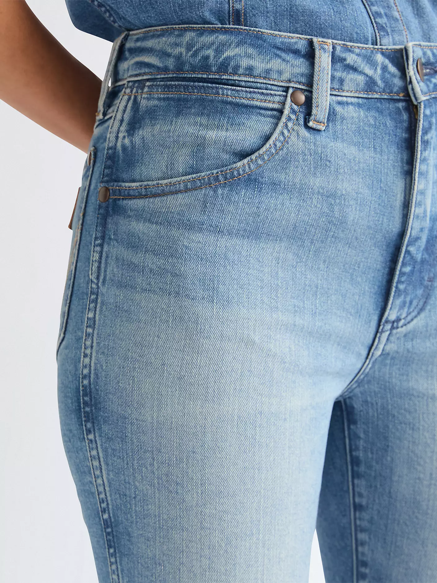 WRANGLER Women's Kick Flare Jean - Denim - Image 7