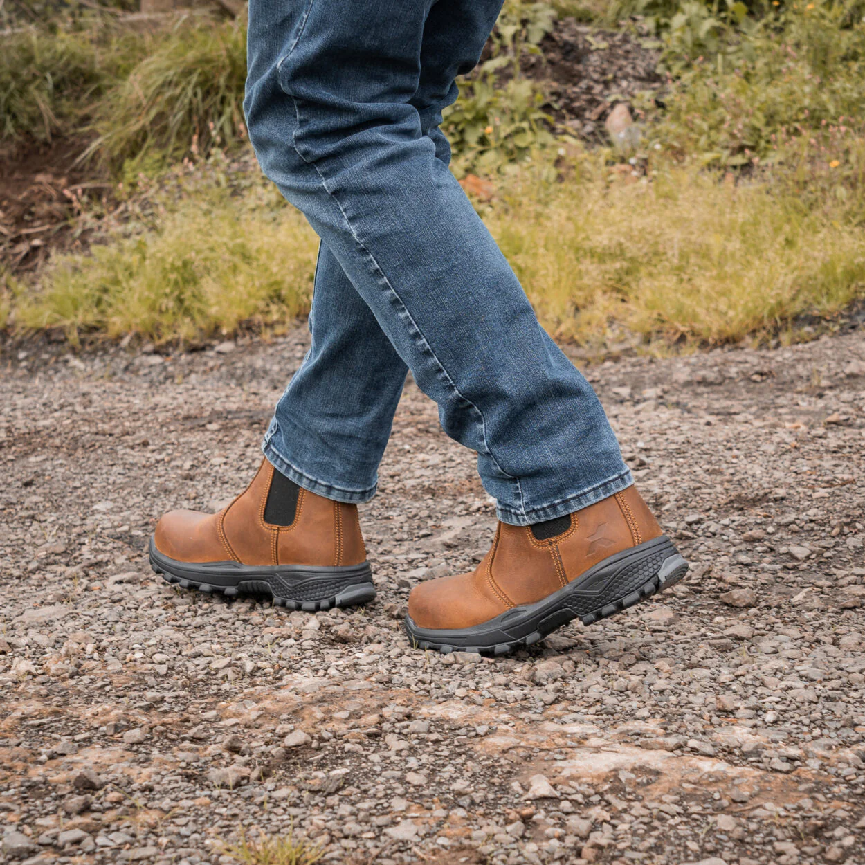 XPERT : Heritage Dealer S3 Safety Boots - Brown - Image 4