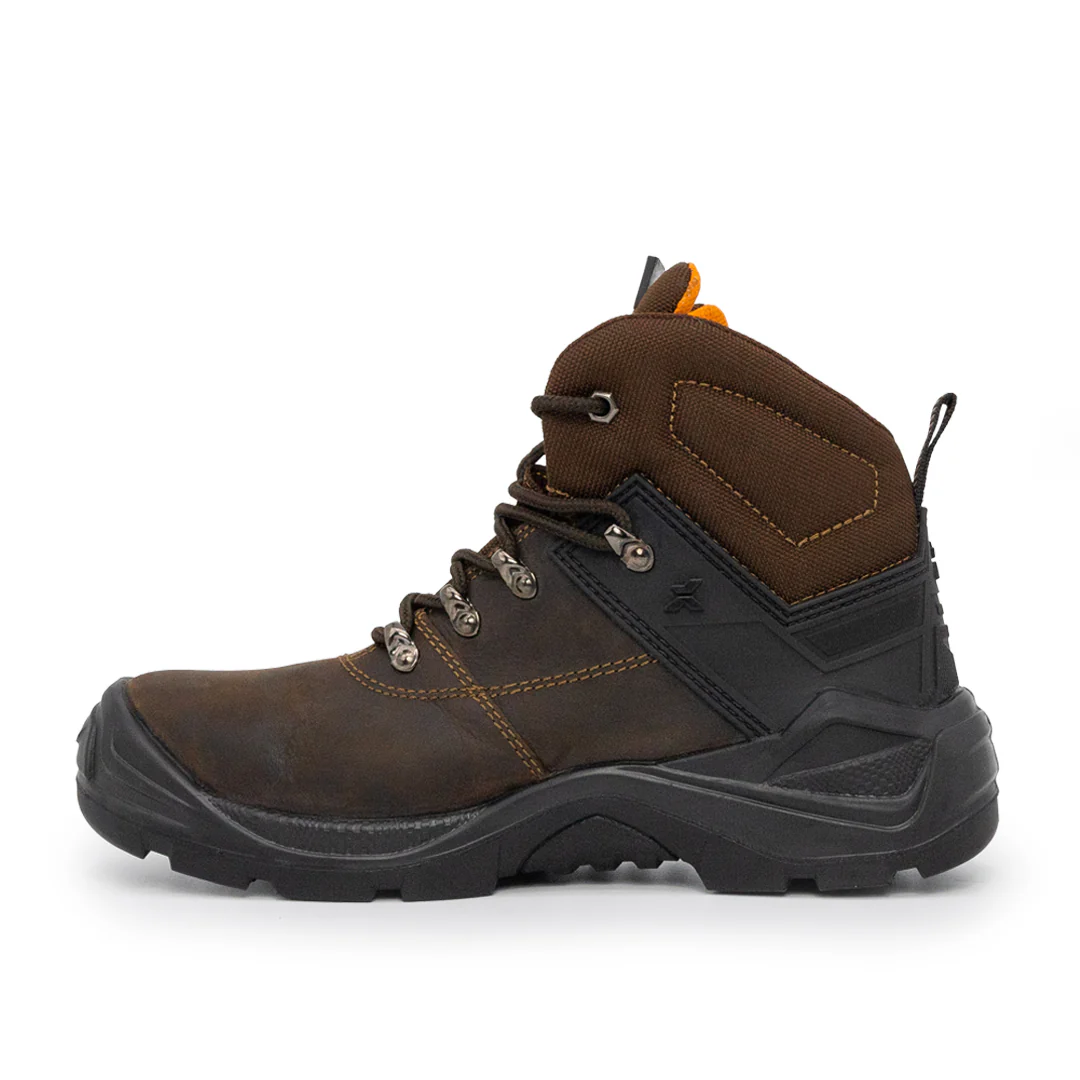 XPERT : Warrior S3 Safety Laced Boots - Brown - Image 3