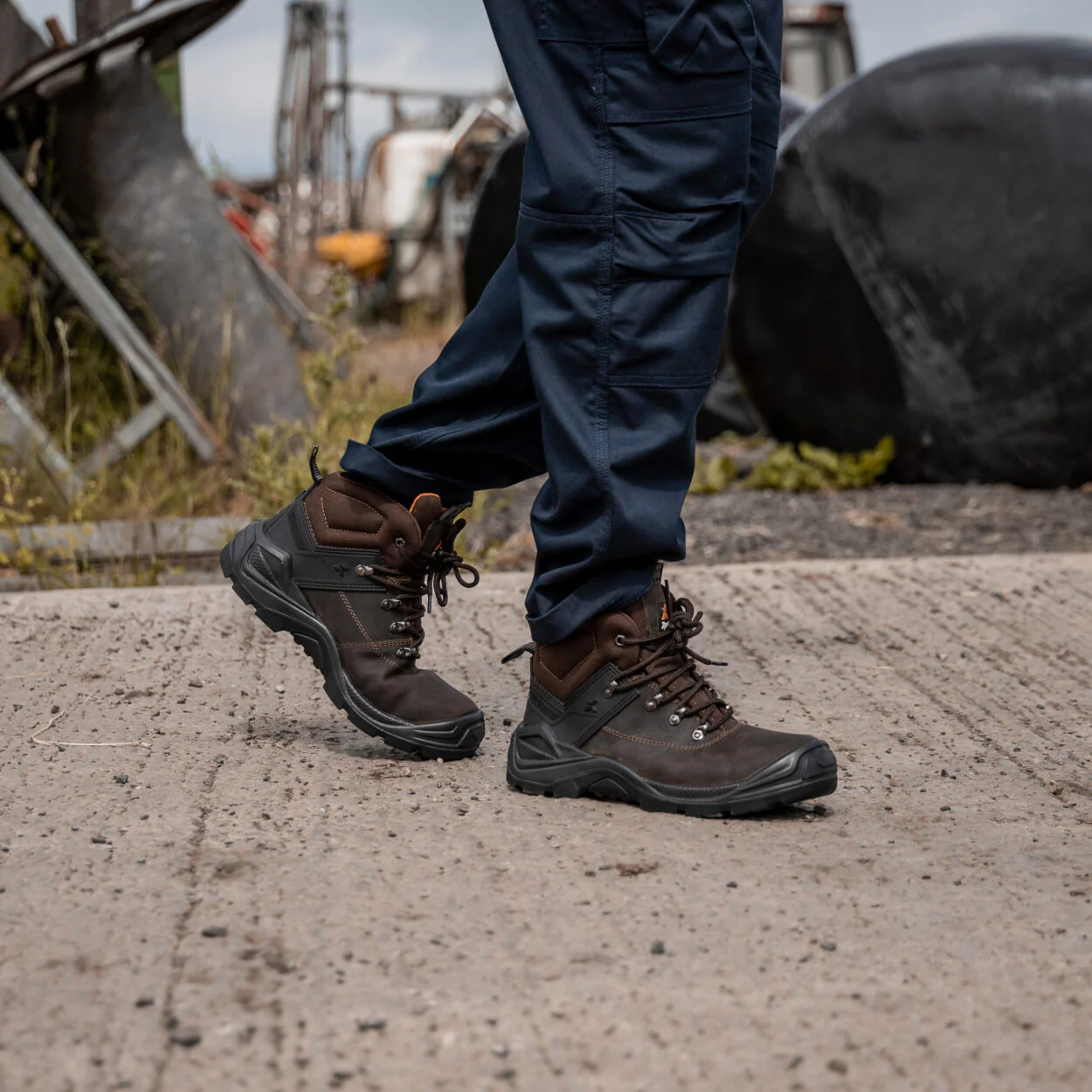 XPERT : Warrior S3 Safety Laced Boots - Brown - Image 5