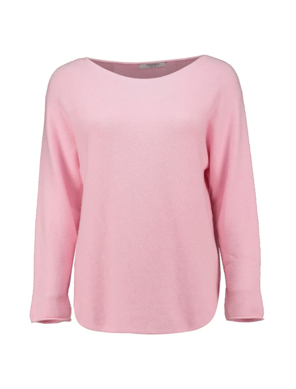ZABAOINE Ina Boat Neck Jumper - Pink